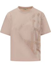 T-shirt with Strass and Front Print - Collezione Happy Birthday | Lidia Shopping