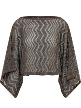 Cropped Metallic Knit Top - Collezione Happy Birthday | Lidia Shopping