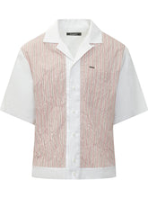 Camicia a Maniche Corte con Righe e Tasche - Abbigliamento Uomo | Lidia Shopping