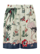 Graphic Print Bermuda with Elastic Waist - Collezione Happy Birthday | Lidia Shopping