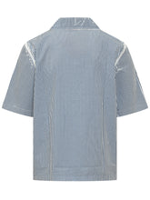 Camicia S-Brack-Qmbz a Righe con Colletto Bowling - Abbigliamento Uomo | Lidia Shopping