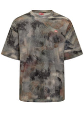 T-shirt Diesel T-BOXT-V7 con Stampa Astratta - Abbigliamento Uomo | Lidia Shopping