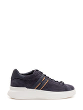 H580 Suede Lace Up Sneakers - Hogan | Lidia Shopping
