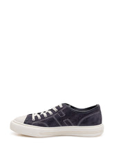 H691 Suede Sneakers with Visible Stitching - Hogan | Lidia Shopping
