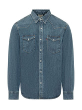 Western Denim Shirt with Snap Buttons - Men | Lidia Shopping