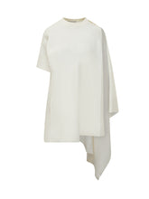 Zero Waste Mini Dress with Asymmetric Sleeve - Coperni | Lidia Shopping