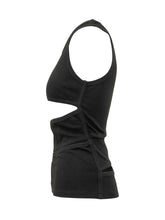 Spiral Tank Top with Cut Out and Logo - Coperni | Lidia Shopping