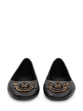 Perforated Leather Ballet Flats - New Collection | Lidia Shopping