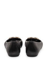 Perforated Leather Ballet Flats - New Collection | Lidia Shopping