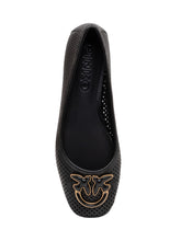 Perforated Leather Ballet Flats - New Collection | Lidia Shopping