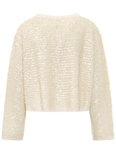 Maglia Aroa con Paillettes e Girocollo - Abbigliamento Donna | Lidia Shopping