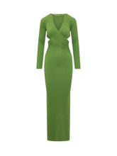 Abito Lungo In Maglia Incrociato - Abbigliamento Donna | Lidia Shopping