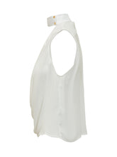 Camicia con Scollo Profondo e Drappeggio - Abbigliamento Donna | Lidia Shopping