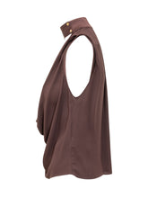 Camicia con Scollo Profondo e Drappeggio - Abbigliamento Donna | Lidia Shopping