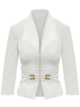 Giacca con Scollo Profondo e Cintura - Abbigliamento Donna | Lidia Shopping