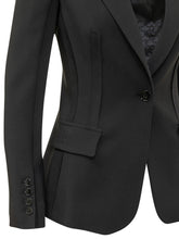 Tailored Single-Breasted Blazer - Elisabetta Franchi | Lidia Shopping