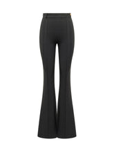High Waist Flared Trousers - Elisabetta Franchi | Lidia Shopping