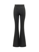 High Waist Flared Trousers - Elisabetta Franchi | Lidia Shopping