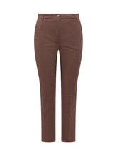 Pantalone in lino slim fit - Abbigliamento Donna | Lidia Shopping