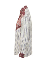 Camicia in twill stampa bandana - Abbigliamento Donna | Lidia Shopping