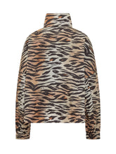 Blouson con Zip e Stampa Animalier - Abbigliamento Donna | Lidia Shopping