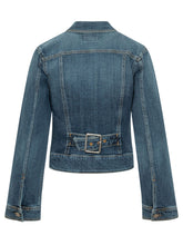Giacca in Denim con Colletto e Tasche - Abbigliamento Donna | Lidia Shopping