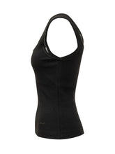 Canotta con Inserto in Tulle Logata - Abbigliamento Donna | Lidia Shopping