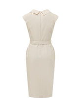 Abito Amadine con Cintura e Scollo a Rever - Abbigliamento Donna | Lidia Shopping