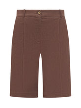 Tailored Bermuda Shorts with Button - New Collection | Lidia Shopping