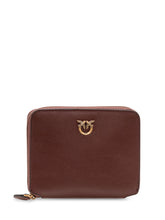 Portafoglio Zip Around con Logo Frontale - Accessori Donna | Lidia Shopping