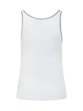 Ribbed Tank Top with Logo - New Collection | Lidia Shopping