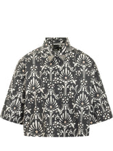 Camicia a Maniche Corte con Stampa - Abbigliamento Donna | Lidia Shopping