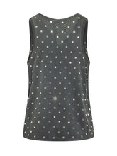 Mesh Tank Top with Embellishments - New Collection | Lidia Shopping