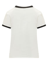 T-shirt con Stampa Logo e Profili a Contrasto - Abbigliamento Donna | Lidia Shopping