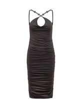 Draped Dress with Straps - New Collection | Lidia Shopping