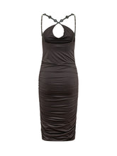 Draped Dress with Straps - New Collection | Lidia Shopping