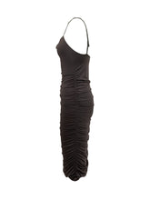 Draped Dress with Straps - New Collection | Lidia Shopping