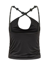 Draped Top with Straps - New Collection | Lidia Shopping