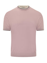 Maglia Maniche Corte con Girocollo a Contrasto - Abbigliamento Uomo | Lidia Shopping