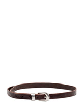 Slim Leather Belt - Men | Lidia Shopping