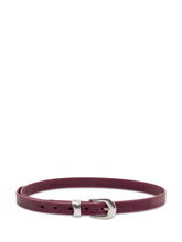 Slim Leather Belt - Men | Lidia Shopping