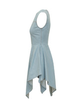 Short Denim Dress with Asymmetric Skirt - Collezione Happy Birthday | Lidia Shopping