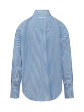 Camicia A Righe Con Ricamo - Abbigliamento Donna | Lidia Shopping