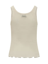 Ribbed Tank Top with Wide Neckline - New Collection | Lidia Shopping