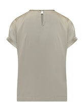 Crew Neck Short Sleeve Top - Brunello Cucinelli | Lidia Shopping
