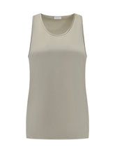 Sleeveless Crew Neck Top - Brunello Cucinelli | Lidia Shopping
