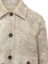 Jacket with Buttons and Pockets with Sequins - Brunello Cucinelli | Lidia Shopping