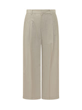 Wide Leg Trousers with Front Pleats - Brunello Cucinelli | Lidia Shopping