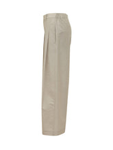 Wide Leg Trousers with Front Pleats - Brunello Cucinelli | Lidia Shopping