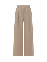 Elastic Waist Palazzo Trousers - Brunello Cucinelli | Lidia Shopping